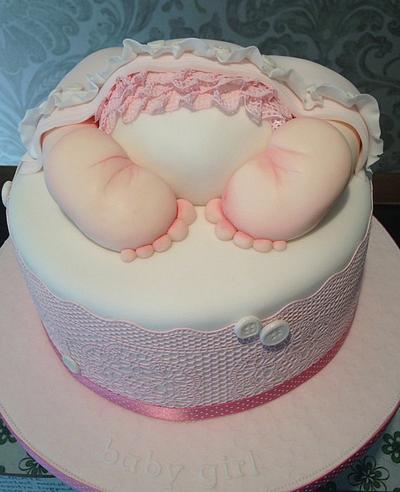 Babyshower cake - Cake by Nina Stokes
