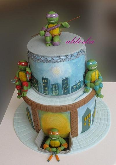 Teenage Mutant Ninja Turtles - Cake by Alena