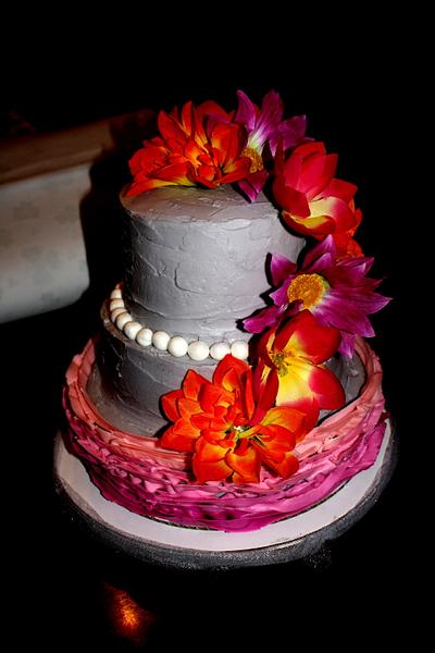 Bridal Shower  - Cake by Cuddles' Cupcake Bar