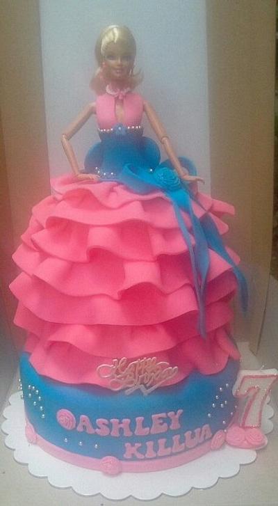 Fashionista doll cake - Cake by applesconfections