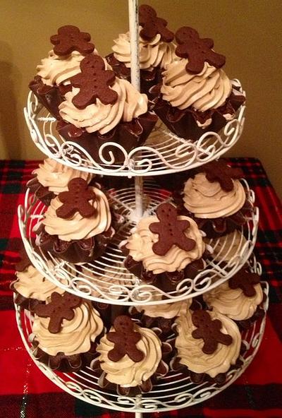Chocolate Gingerbread cupcakes - Cake by The Vagabond Baker