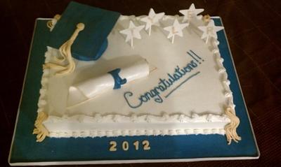 Graduation - Cake by 308lara