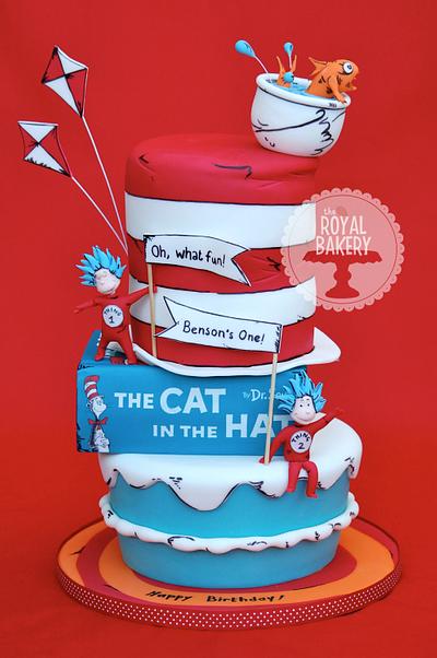 The Cat in the Hat - Cake by Lesley Wright