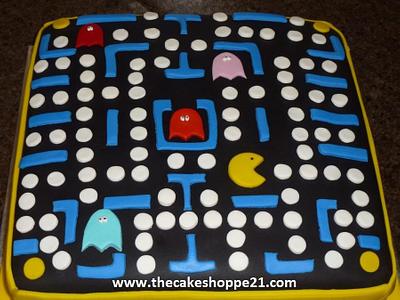 Pac-Man cake - Cake by THE CAKE SHOPPE