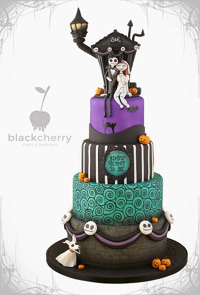 Nightmare Before Christmas  - Cake by Little Cherry