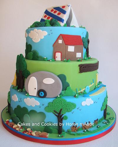 Camping cake - Cake by HomemAade