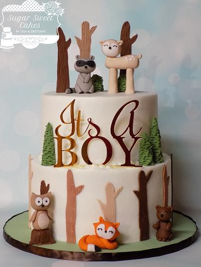 Wilderness Creatures  - Cake by Sugar Sweet Cakes
