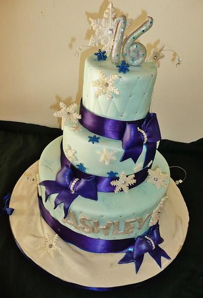 Sweet 16 Cake - Cake by Roxana