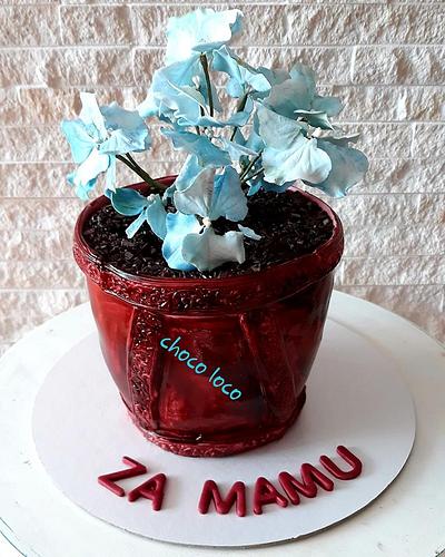 Flowers for my mom - Cake by Choco loco