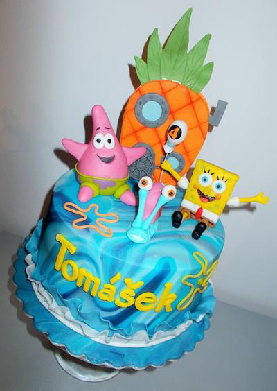 Spongebob - Cake by Hana Součková