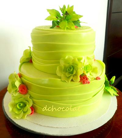 Weeding cake - Cake by Dchocolat
