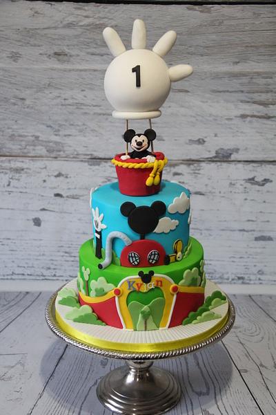 Mickey Mouse Clubhouse  - Cake by Cake Addict