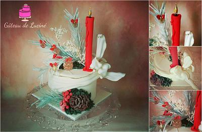 Candle of HAPPINESS - Cake by Gâteau de Luciné