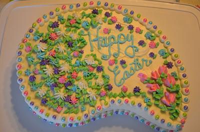 Easter Cake for the Ladybugs of Dansville - Cake by Lyn Wigginton