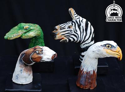 Handanimals The Optical Illusion Collaboration - Cake by Jean A. Schapowal