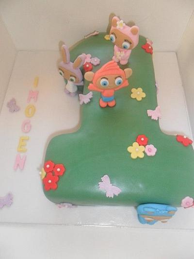 Waybuloo first birthday - Cake by Rebecca Husband