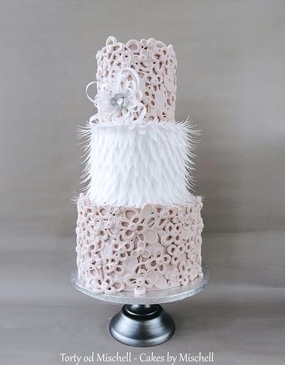 Flower couture cake - Cake by Mischell