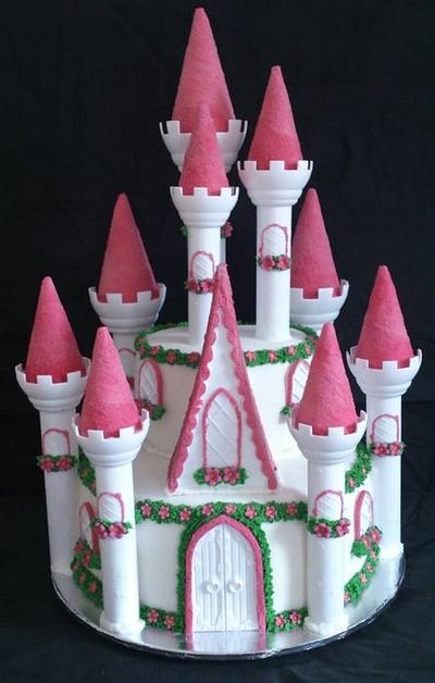 Fairy tale castle  - Cake by tasha kelly