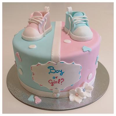 Gender reveal Cake - Cake by Sweet Mania