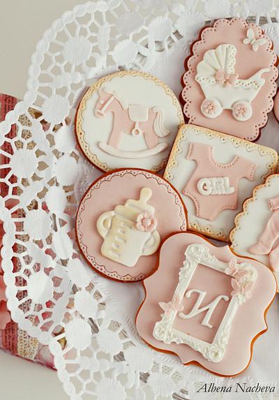Baby Shower cookies - Cake by benyna