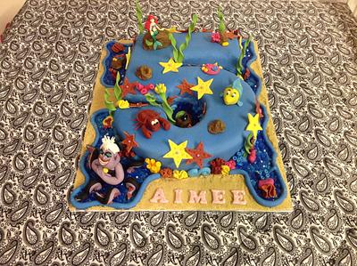 Ariel crazy!  - Cake by JennieDimples
