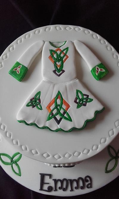 Irish Dancing Theme - Cake by Sandra35