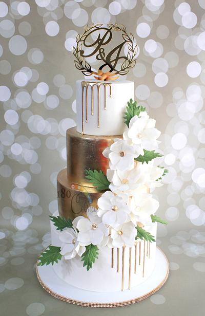 P&J's Wedding - Cake by Joonie Tan