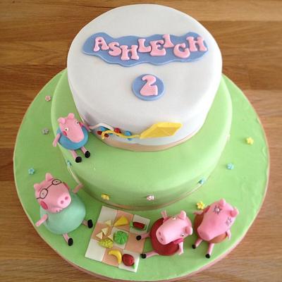 Peppa Pig - Cake by Candy's Cupcakes