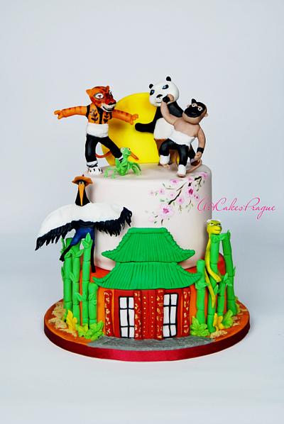 Kung fu panda cake - Cake by Art Cakes Prague