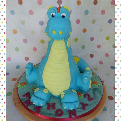 Bertie Brachiosaurus - Cake by Lauren Smith