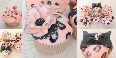 Leopard Print Glamour cupcakes - Cake by Sugar-pie