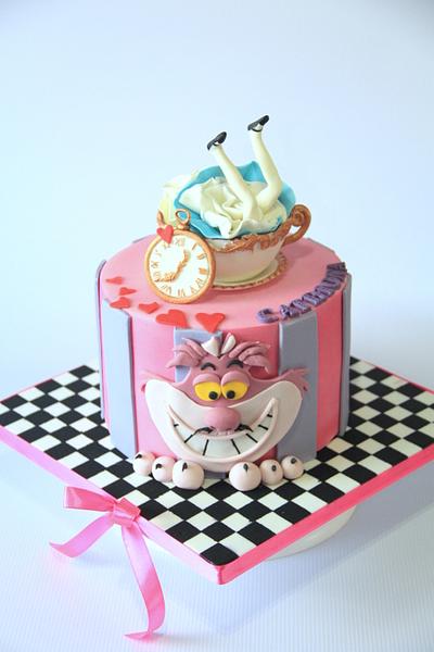 Alice in Wondeland Cake - Cake by Cake Addict