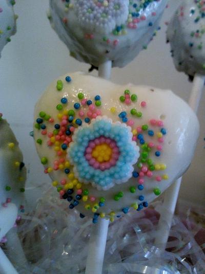 my first cake pops - Cake by Andria Jones