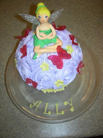 Tinkerbell Birthday Cake - Cake by Deanna Dunn