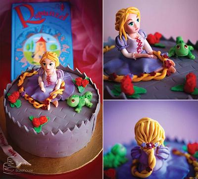 Rapunzel themed cake - Cake by Zoeys Bakehouse
