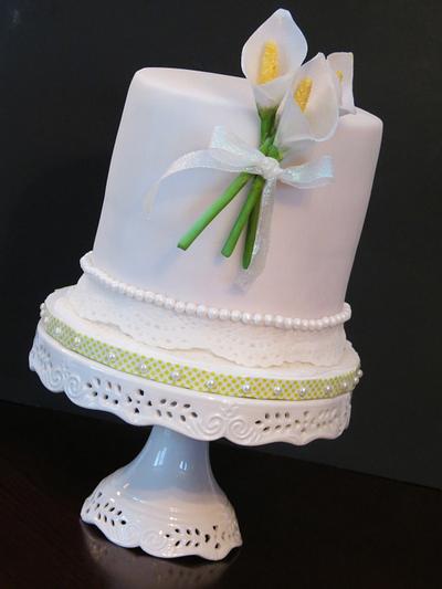 A hint of Spring ! - Cake by Nancy T W.