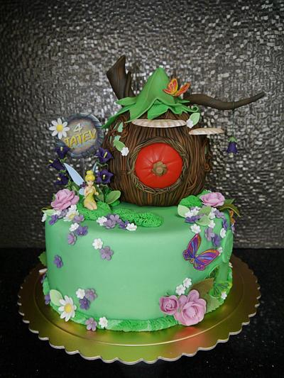 Tinker Bell Fairy Cake - Cake by Lily Vanilly