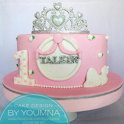 Princess  - Cake by Cake design by youmna 
