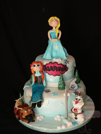 Frozen Cake - Cake by BBD
