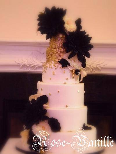 chic wedding - Cake by cindy