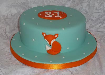 Foxy spots - Cake by Extra Mile Icing