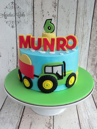 Tractor cake - Cake by Aurelia's Cake