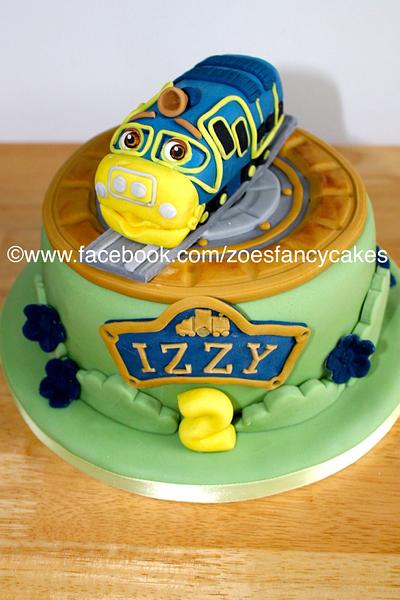 Chuggington cake - Brewster the train  - Cake by Zoe's Fancy Cakes