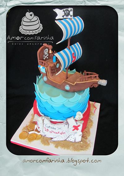 Captain Leonardo... - Cake by AmorcomFarinha