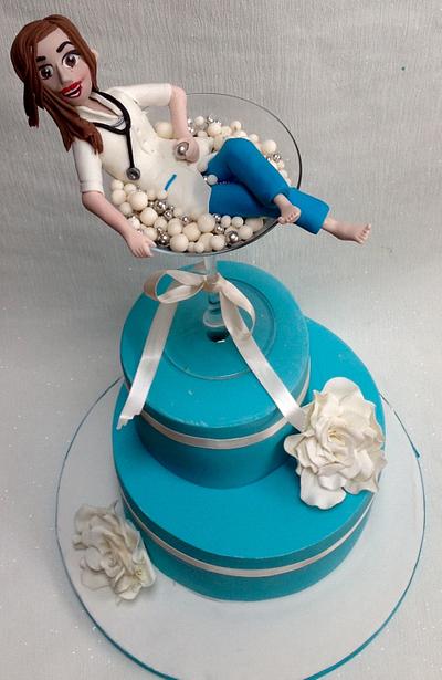 Martini Bath? - Cake by Niamh Geraghty, Perfectionist Confectionist