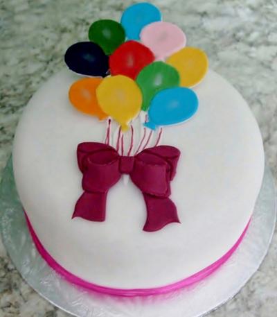 Balloons cake - Cake by Lelly