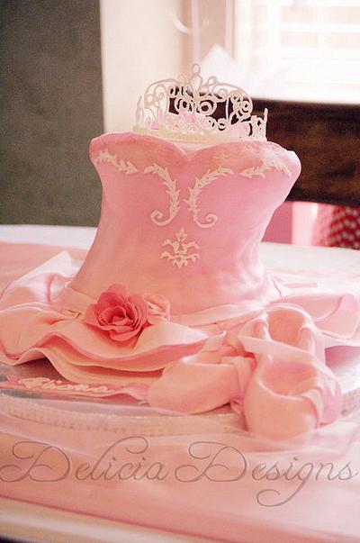 Ballerina Tutu Cake - Cake by Delicia Designs