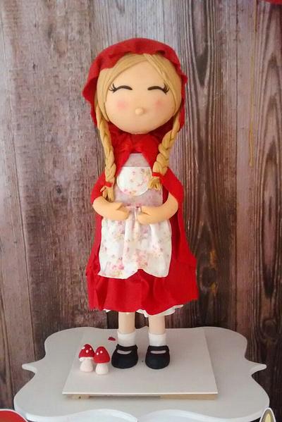 Little red ridding hood - Cake by Anabelavega
