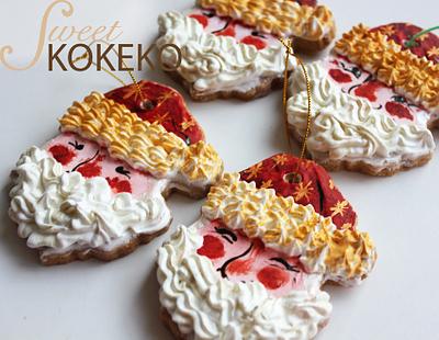 Santa Claus Cookies - Cake by SweetKOKEKO by Arantxa