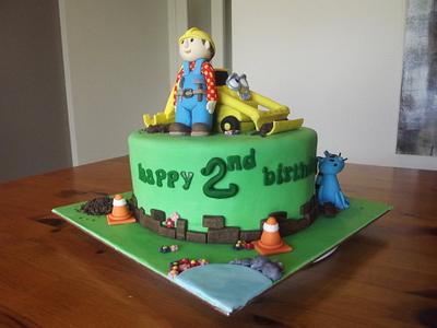 Bob the Builder Cake - Cake by Stacey Howsan